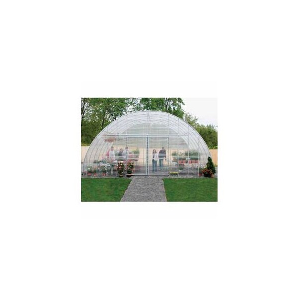 Clearspan Clear View Greenhouse Kit 30'W x 12'H x 48'L - Natural Gas 106266SN - main
